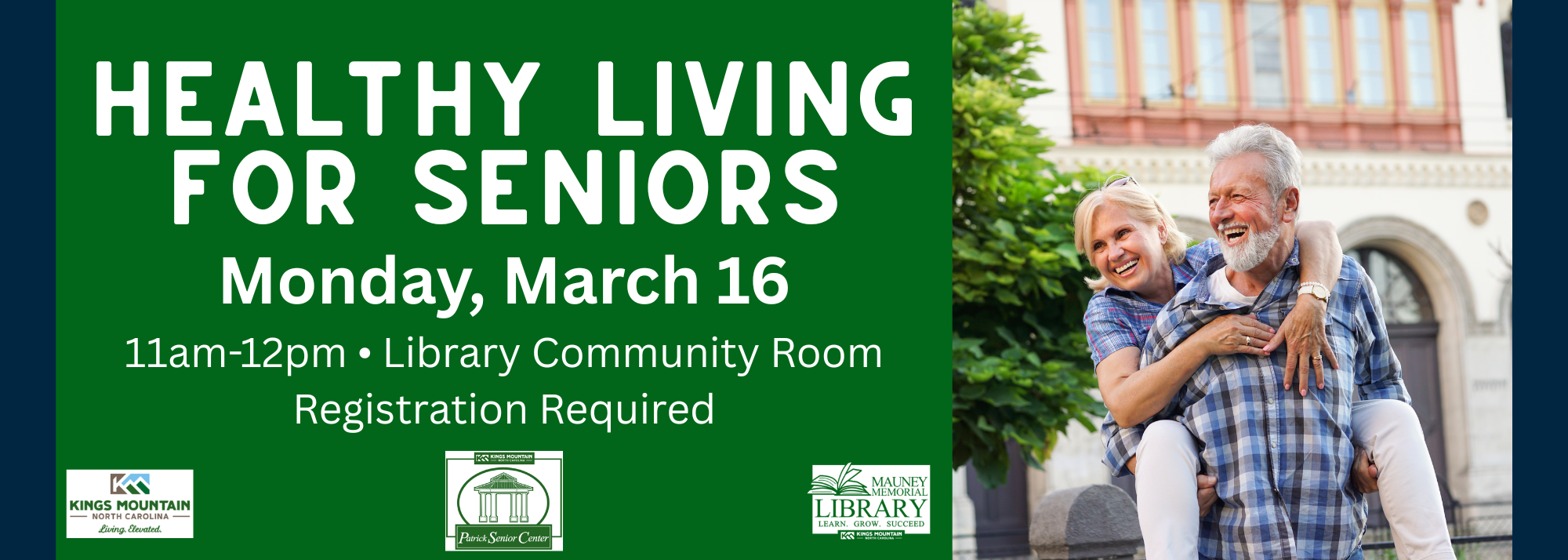 Healthy Living for Seniors: Click for more information